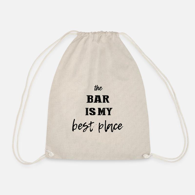 Die Bar ist mein bester Ort - Turnbeutel - Natur
