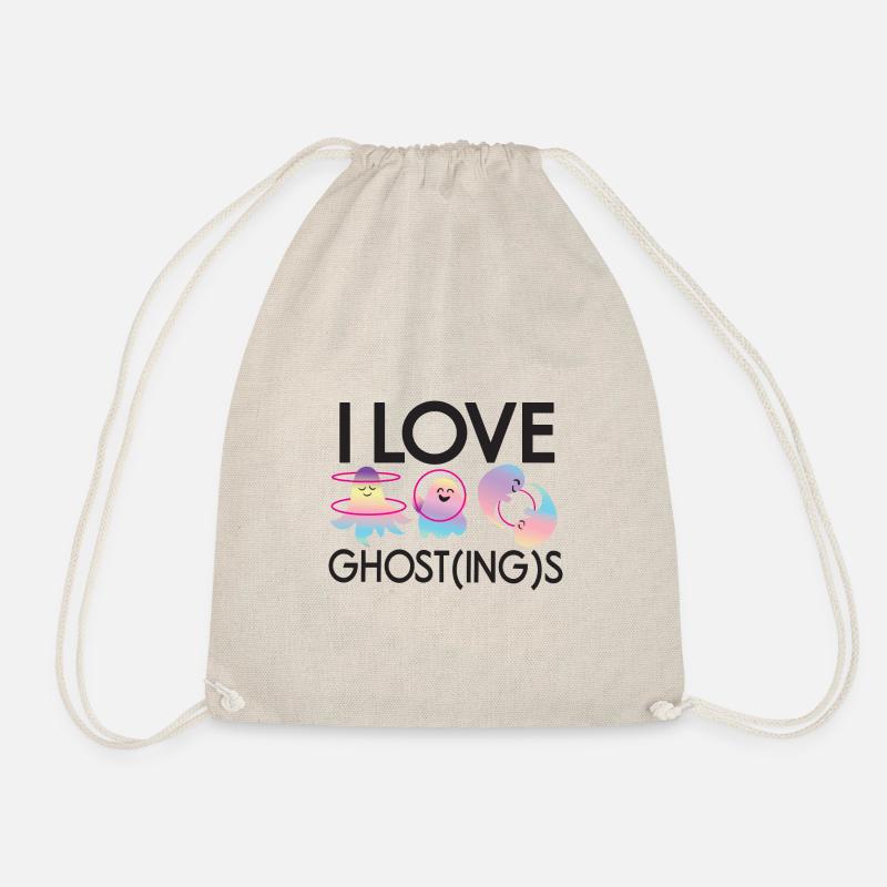 I Love Ghost(ing)s - Turnbeutel - Natur