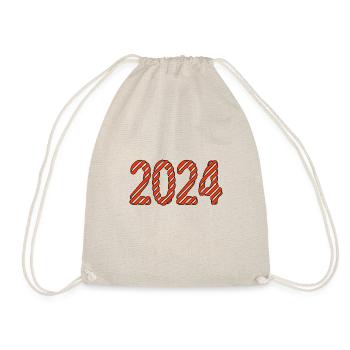 2024. NOËL. ANNEE. ANNIVERSAIRE. RETRAITE. FÊTE - Sac de sport léger - nature - Devant