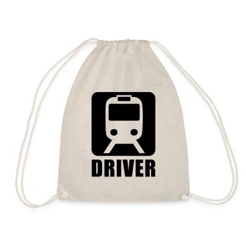U-Bahn Driver - Drawstring Bag - nature - Front