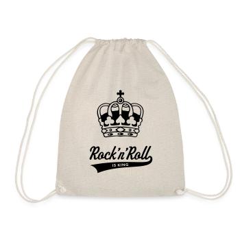 Rock 'n' Roll Is King - Turnbeutel - Natur - Vorne