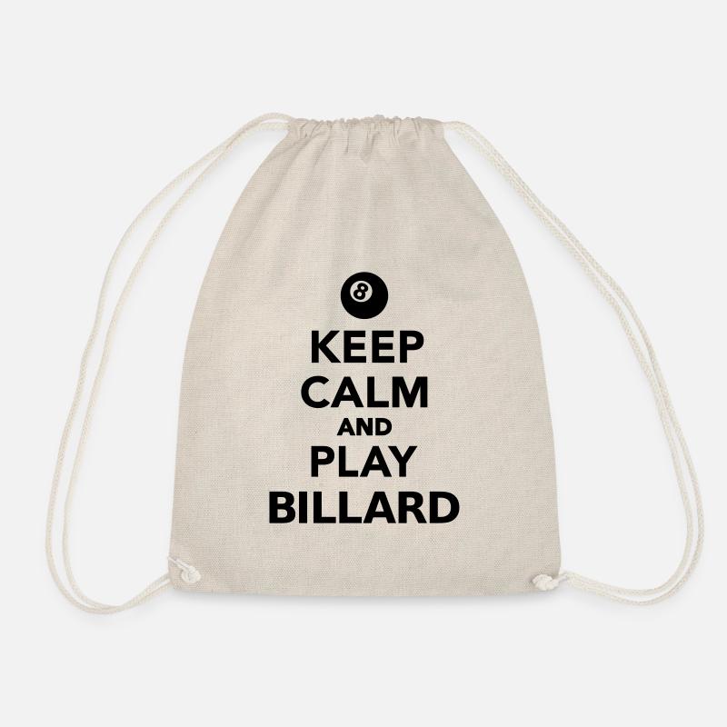 Billard - Turnbeutel - Natur