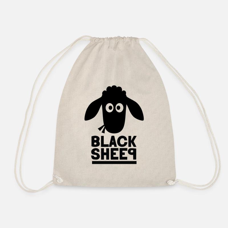 Black Sheep - Turnbeutel - Natur