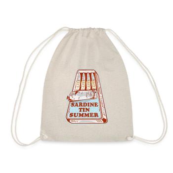 Sardines Summer - Drawstring Bag - nature - Front