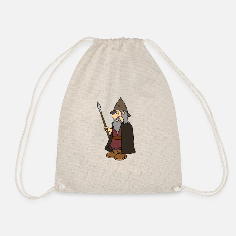 Odin the Viking - Drawstring Bag - nature