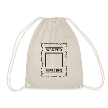 Affiche Wanted Western Far west Sheriff - Sac de sport léger - nature - Devant