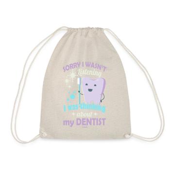 Dentiste Dentiste Brosse à dents Enfants Bébé Cadeau - Sac de sport léger - nature - Devant