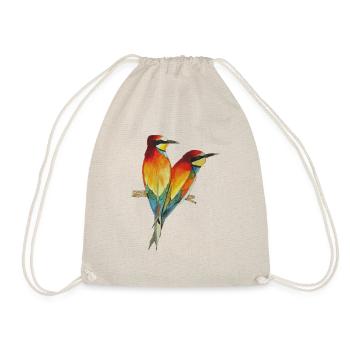 Bienenfresser Vögel Paradiesvogel Merops apiaster - Turnbeutel - Natur - Vorne