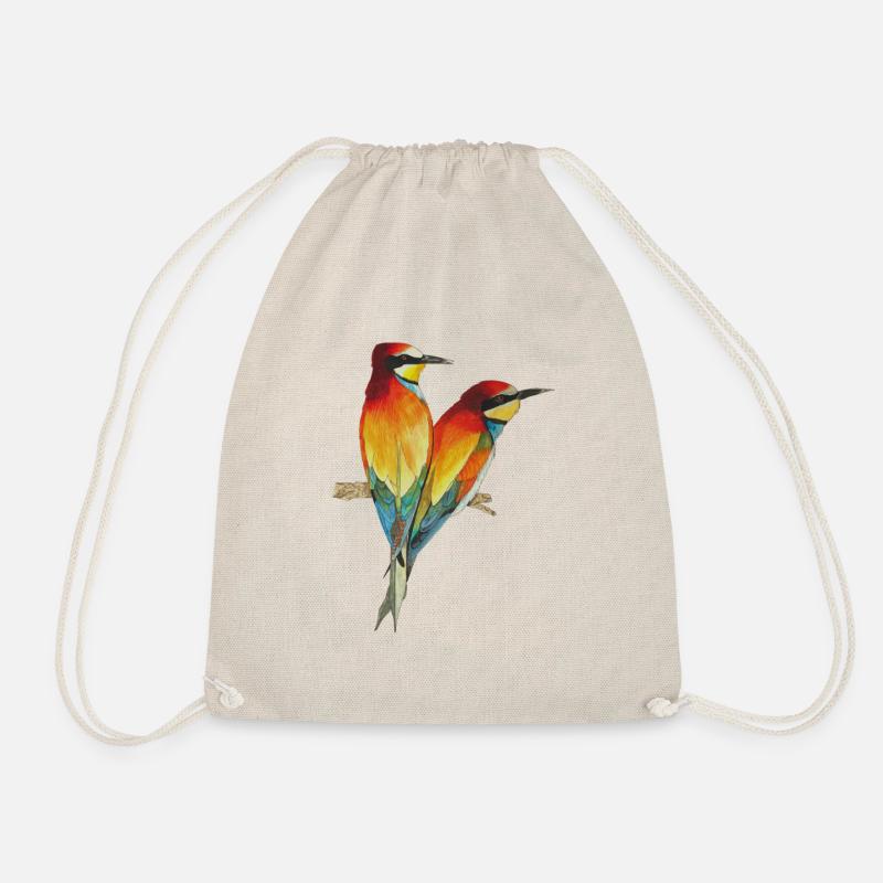 Guêpiers Oiseaux Oiseau de paradis Merops apiaster - Sac de sport léger - nature
