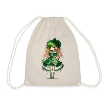 Lady Patricia 1 - Drawstring Bag - nature - Front