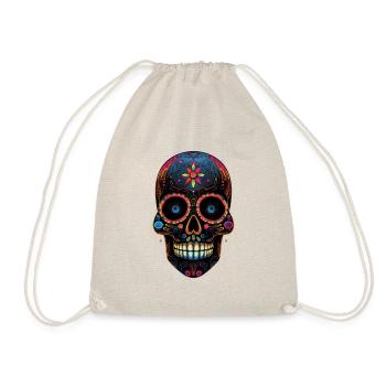 Skull - Turnbeutel - Natur - Vorne