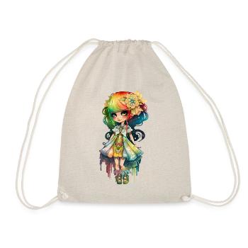 Lady Color - Drawstring Bag - nature - Front