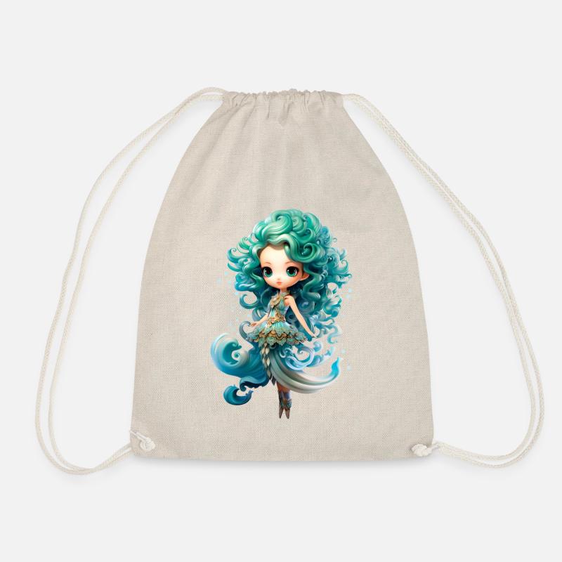 Dollie Wasser - Turnbeutel - Natur
