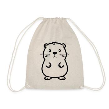 Beaver - Drawstring Bag - nature - Front