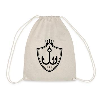 Pêcheur poisson pêche poisson hameçon armoiries - Sac de sport léger - nature - Devant