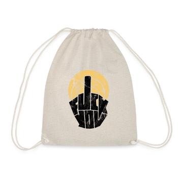 Fuck You - Drawstring Bag - nature - Front