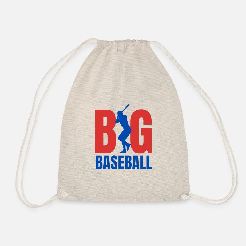 Baseball BIG - Turnbeutel - Natur