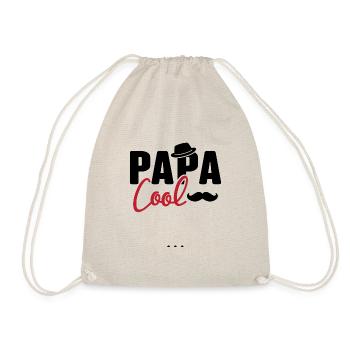 Papa cool personnalisés - Sac de sport léger - nature - Devant