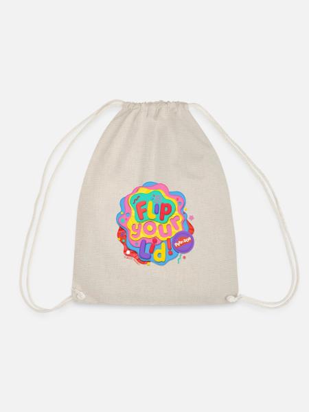 Play-Doh Flip Your Lid! Colourful Design - Drawstring Bag - nature