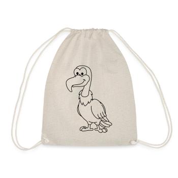 Vulture Comic Animal - Sac de sport léger - nature - Devant