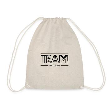 Team Zeltlager – Original für echte Outdoor-Fans - Turnbeutel - Natur - Vorne