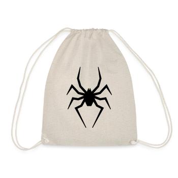 Spider - Drawstring Bag - nature - Front