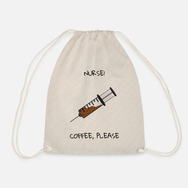 Nurse! Coffee, please - Turnbeutel - Natur