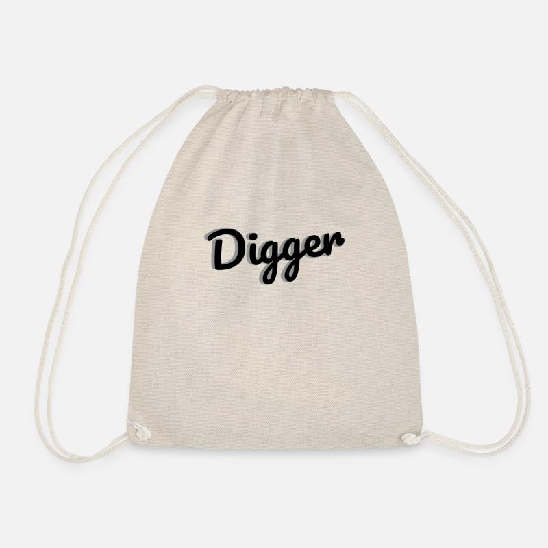 Digger - Turnbeutel - Natur