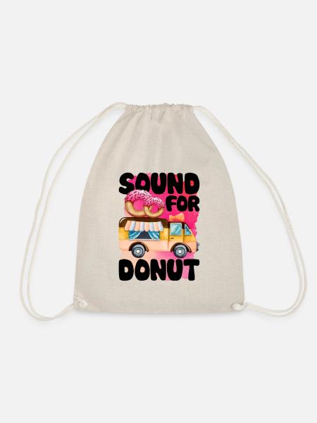 Ton für Donut - Turnbeutel - Natur
