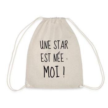 Bébé - Naissance - Grossesse - Papa - Maman - Baby - Sac de sport léger - nature - Devant