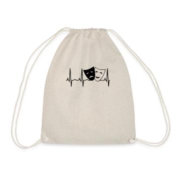 Battement de coeur de théâtre - Sac de sport léger - nature - Devant