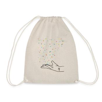 Confetti - Drawstring Bag - nature - Front