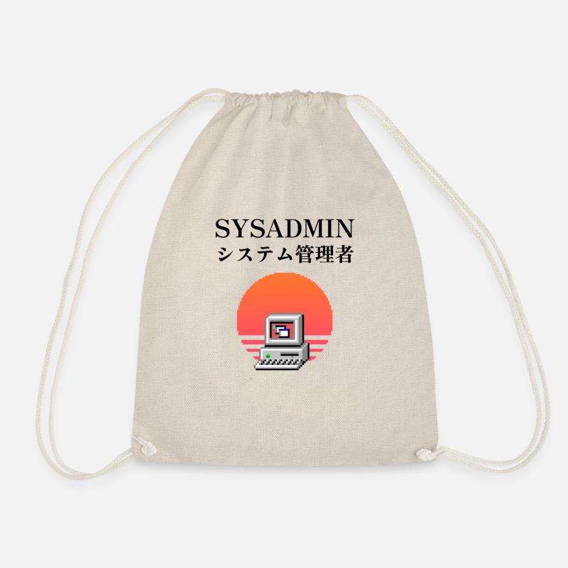 Sysadmin-| システム管理者 | Dampfwelle - Turnbeutel - Natur