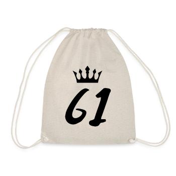 61 Couronne numérique - Sac de sport léger - nature - Devant