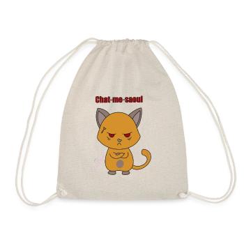 Chat me saoul - Sac de sport léger - nature - Devant