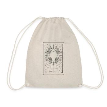 Sun tarot - Drawstring Bag - nature - Front