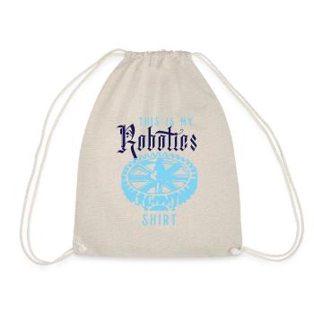 Citation ironique d'un robot : mécanicien, - Sac de sport léger - nature - Devant