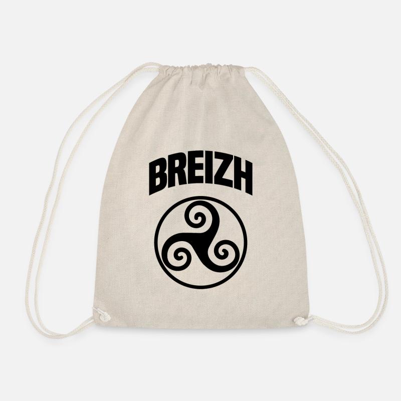 Brittany Breizh - Drawstring Bag - nature