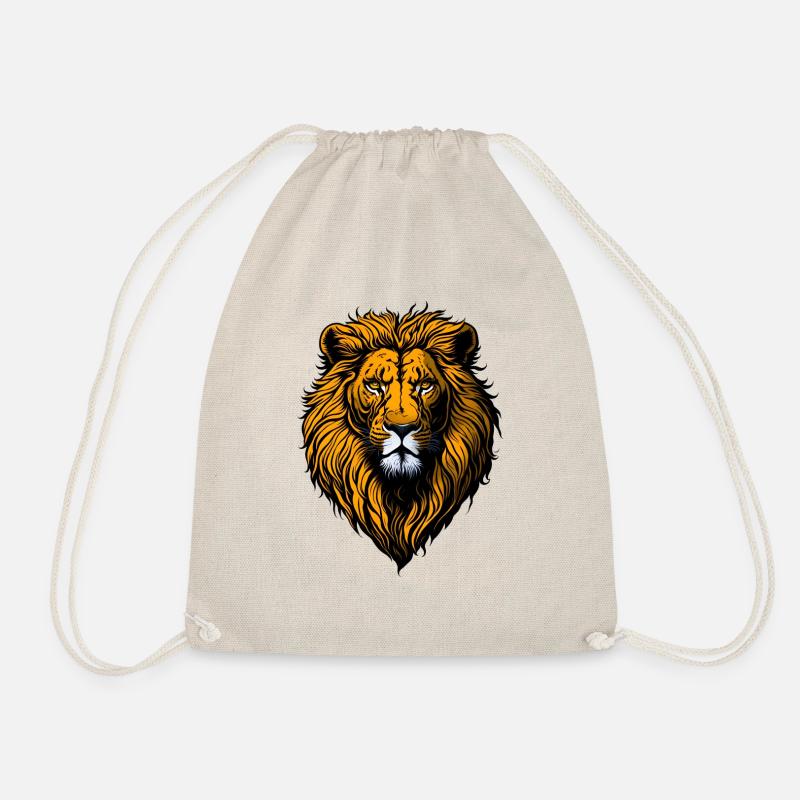 Leo - Drawstring Bag - nature