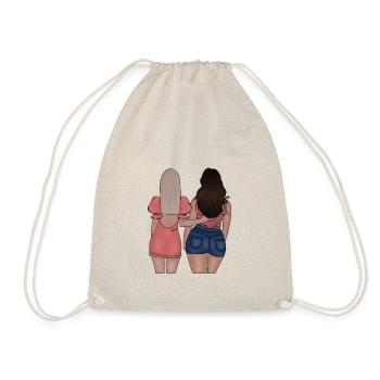 Best friend - Drawstring Bag - nature - Front