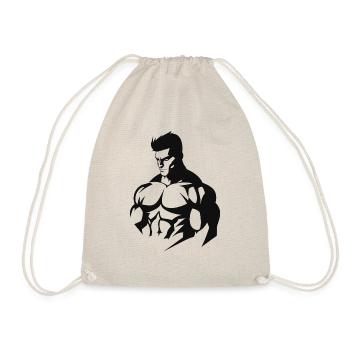 L’homme musclé - Sac de sport léger - nature - Devant