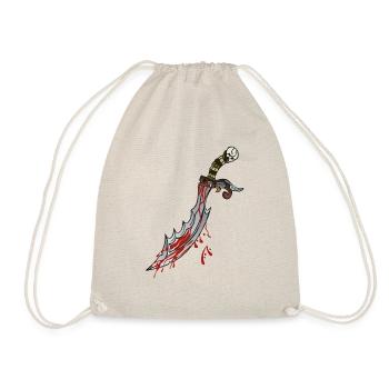 dague couteau poignard sang desisn 904 W - Sac de sport léger - nature - Devant