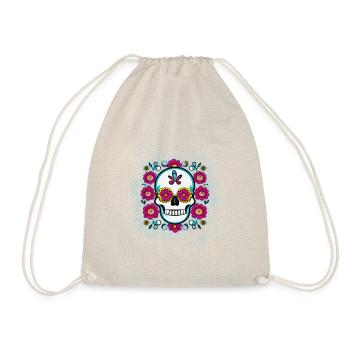 SKull for Shirt - Turnbeutel - Natur - Vorne