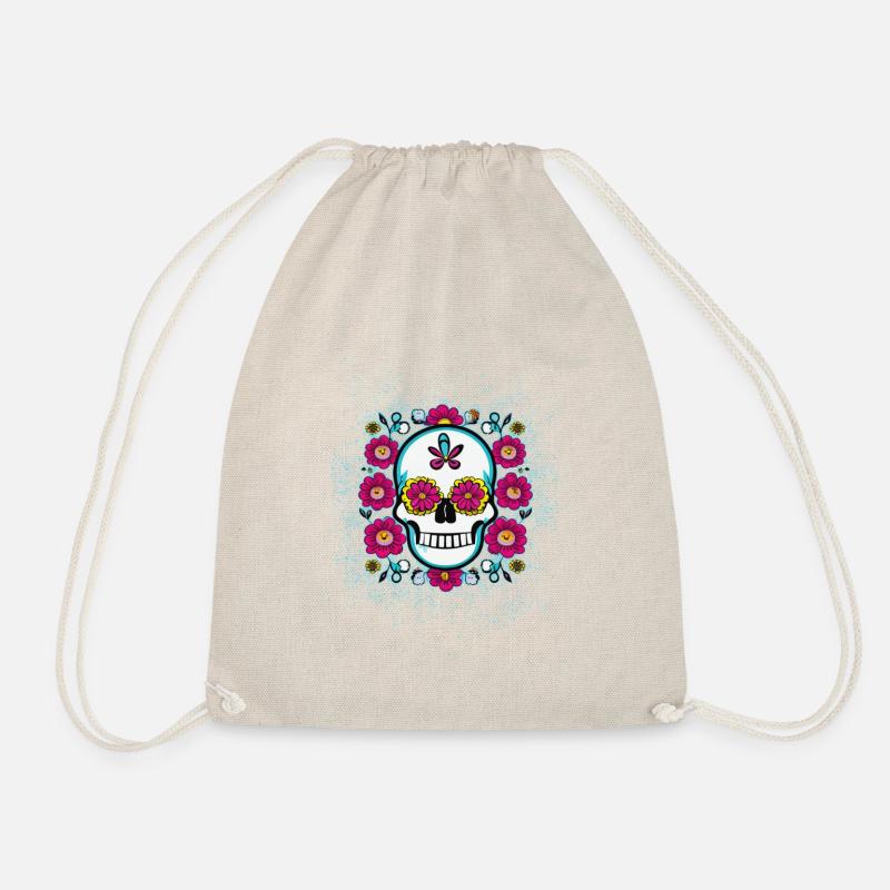 SKull for Shirt - Turnbeutel - Natur