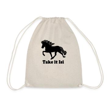 Tölter grand noir Take it Isi - Sac de sport léger - nature - Devant