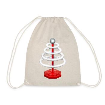 Electric Christmas tree - Drawstring Bag - nature - Front