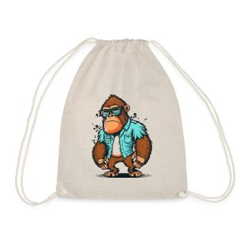 Geek out, Gorille ! - Sac de sport léger - nature - Devant