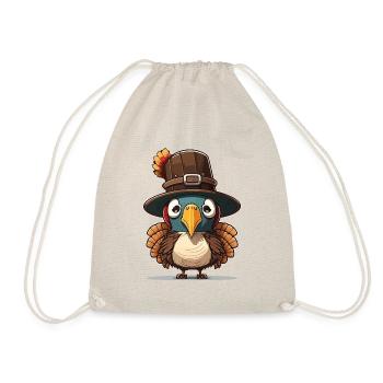 Thanksgiving Truthahn - Turnbeutel - Natur - Vorne