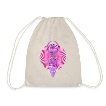 déesse en spirale e 62 - Sac de sport léger - nature - Devant