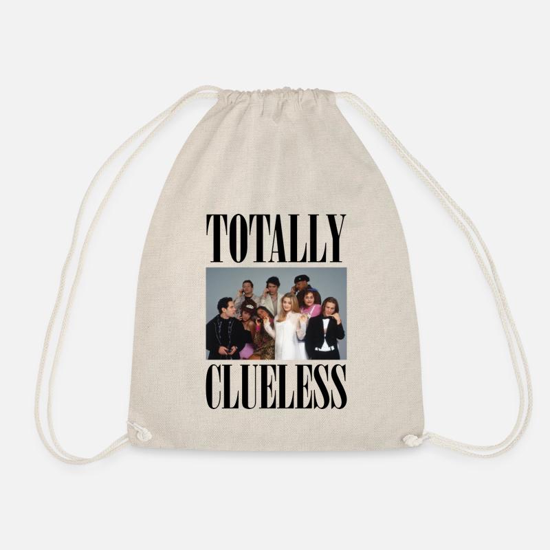 Clueless Crew Totally Clueless - Drawstring Bag - nature